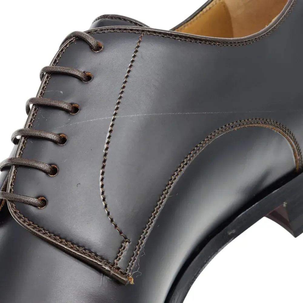 Christian Louboutin Cortomale Derby Shoes - Leather - Brown - 40.5 7.5 $995